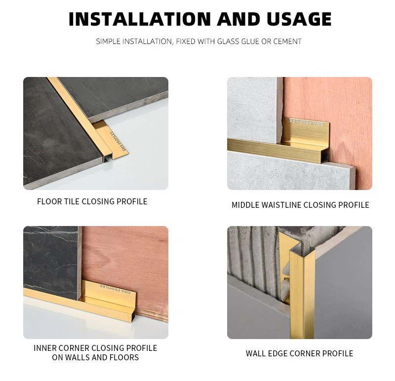 7. tile edging profile